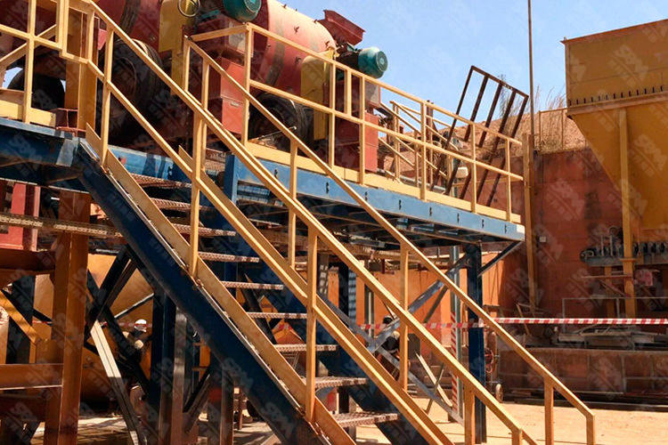 西非日產2000噸金礦氰化線